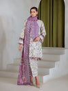 Luxury Heavy Embroidered Lawn Suit with Silk Chiffon Dupatta Iraaya Clothing